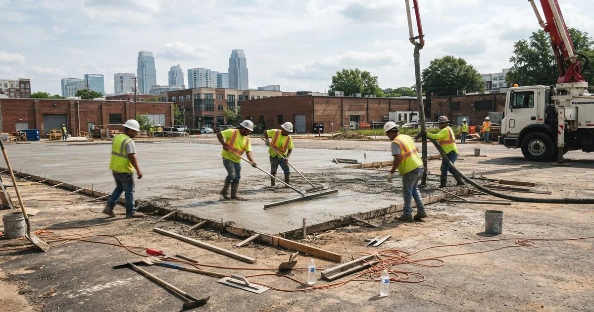 Commercial and industrial concrete: what business owners should know before hiring