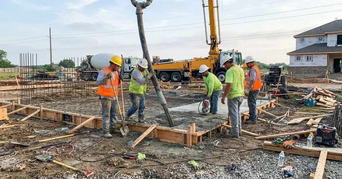 Staying safe during a concrete pour: kids, pets and hot-weather work