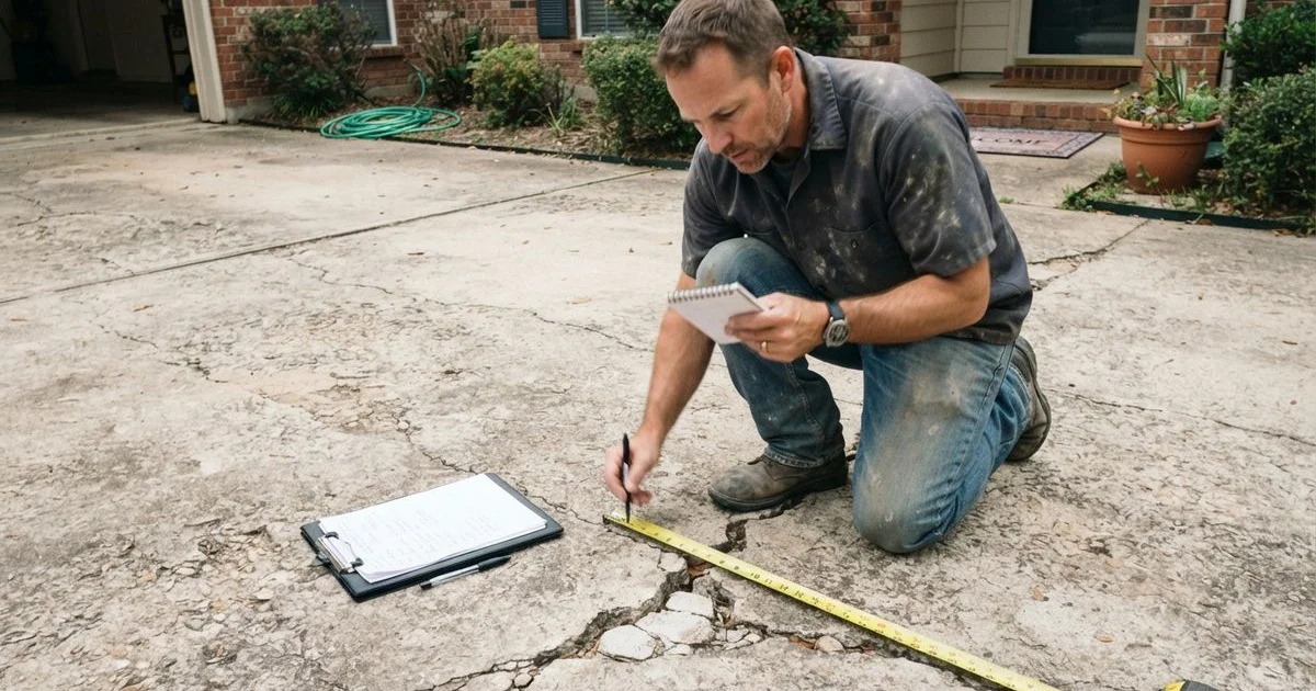 Concrete repair, resurfacing and leveling cost: what drives the price